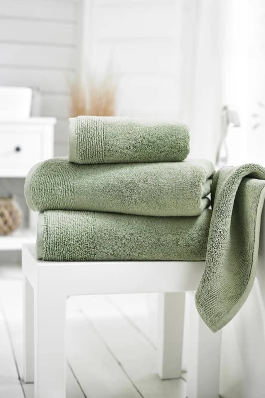 Deyongs Palazzo 800gsm Hotel Luxury Cotton Hand Towel Green