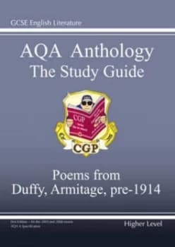 Gcse English Literature Aqa Anthology Higher Poetry Study Guide Paperback