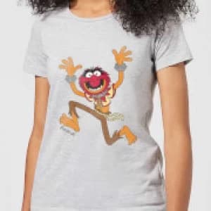 Disney Muppets Animal Classic Womens T-Shirt - Grey - 3XL