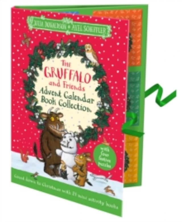 The Gruffalo and Friends Advent Calendar Book Collection : Count down to Christmas with 24 mini activity books! Hardback