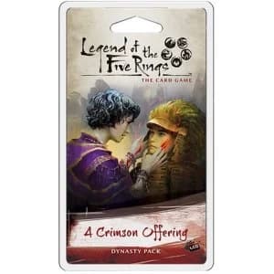 Legend of the Five Rings LCG: A Crimson Offering Dynasty Pack