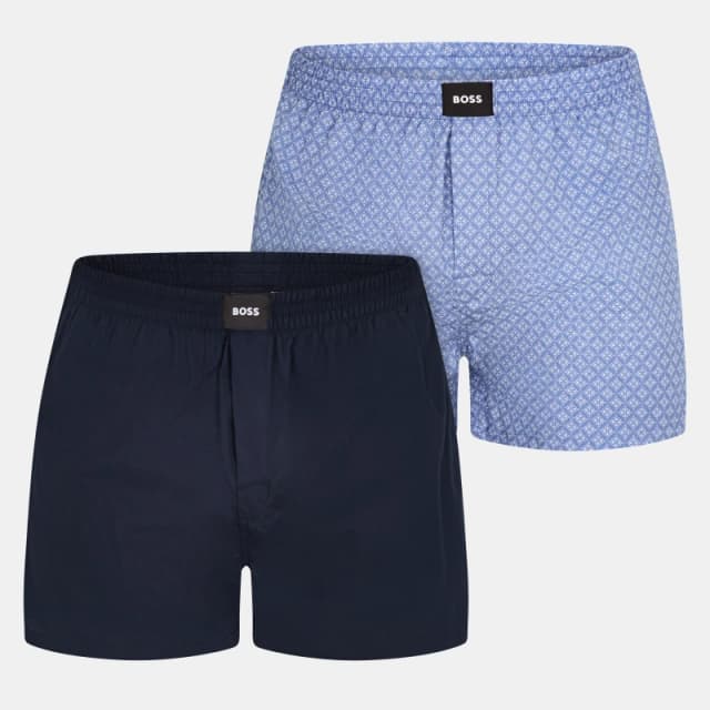 Boss Mens Exclusive Trunks Navy/Blue 530 male Small