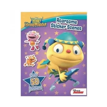 DISNEY JUNIOR HENRY HUGGLEMONSTER STICKER BOOK + 50 STICKERS