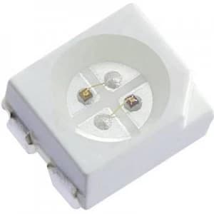 SMD LED multi colour PLCC4 Red Green Blue 220 mcd 500 mcd 100 mcd