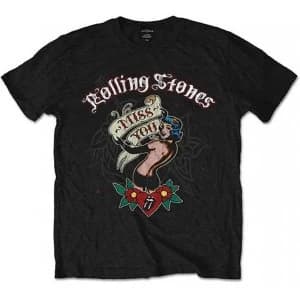 Rolling Stones Miss You Mens Medium T-Shirt - Black