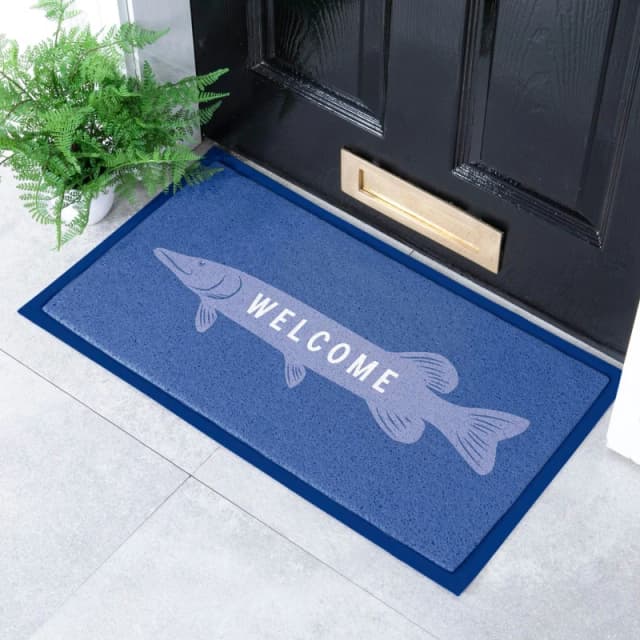 Native Natural Fish Welcome Doormat (70 X 40Cm)