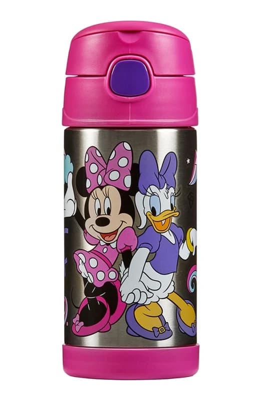 Thermos Disney Minnie &Daisy Funtainer Stainless Steel Bottle 355Ml, Multi 5.0509E+12