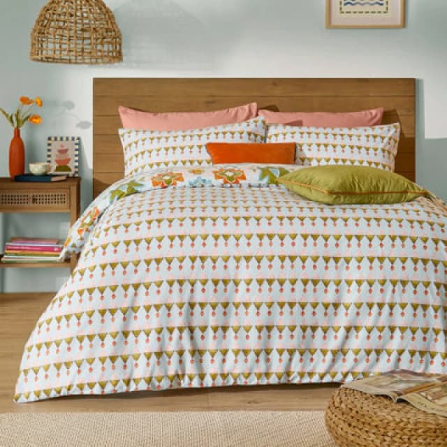 furn. Furn Dilara Reversible Printed Duvet Cover Set