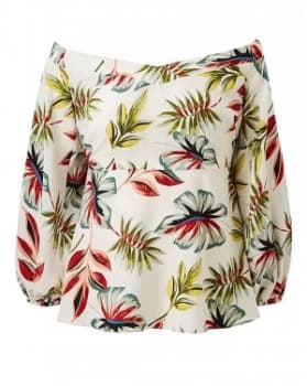 Lovedrobe Bardot Flare Sleeve Top