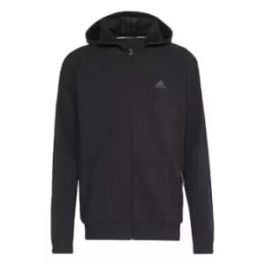 adidas AEROREADY Yoga Full-Zip Hoodie Mens - Black