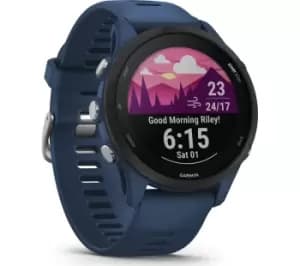 Garmin Forerunner 255 Sports Watch - Tidal Blue, 46 mm, Blue