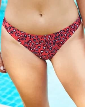 Mala Classic Leopard Print Bikini Bottom