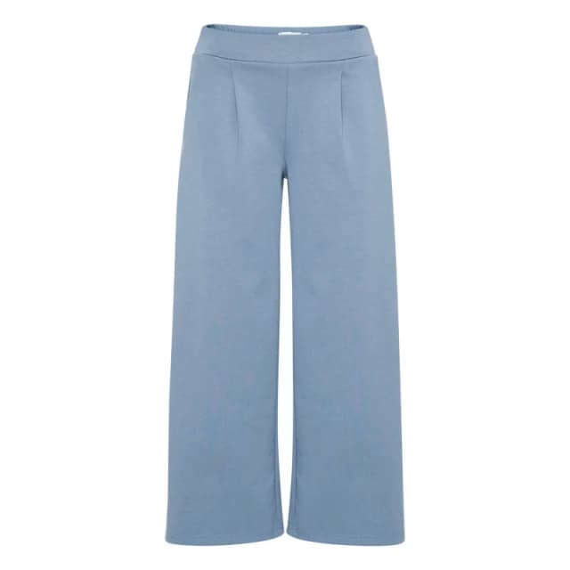 Ichi Womens wide-leg Trousers Ichi Kate Bleu Female L 20116301-184215