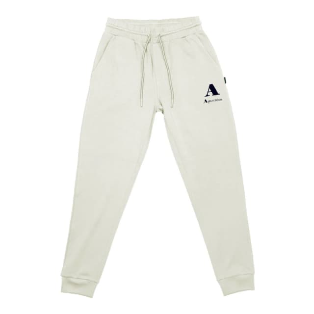 Aquascutum Mens Closed Hem Fleece Joggers Closed Hem Fleece Jogging Bottoms Small Beige 48273204350