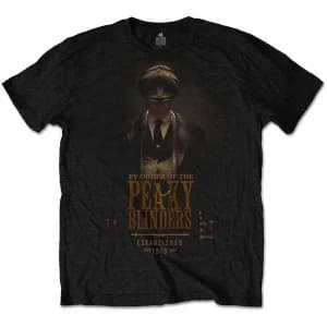Peaky Blinders - Established 1919 Unisex Small T-Shirt - Black