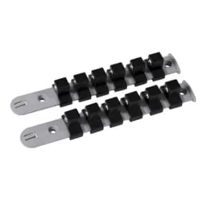 Silverline Socket Storage Rail Set 2pce 1/2" 427718