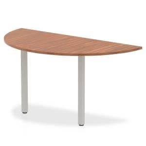 Trexus Conference D End 1600mm Width Walnut Ref I000138