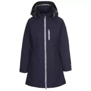 Trespass Womens/Ladies Occupy Waterproof Jacket (M) (Navy)