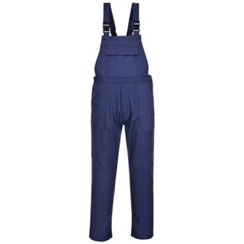 Portwest - BIZ4NARM - sz M Bizweld Bib and Brace - Navy