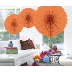 Honeycomb Fan Decoration (Salmon Pink)
