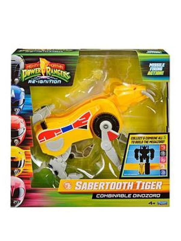 Power Rangers Mighty Morphin Re-Ignition - Sabertooth Tiger Combinable Dinozord