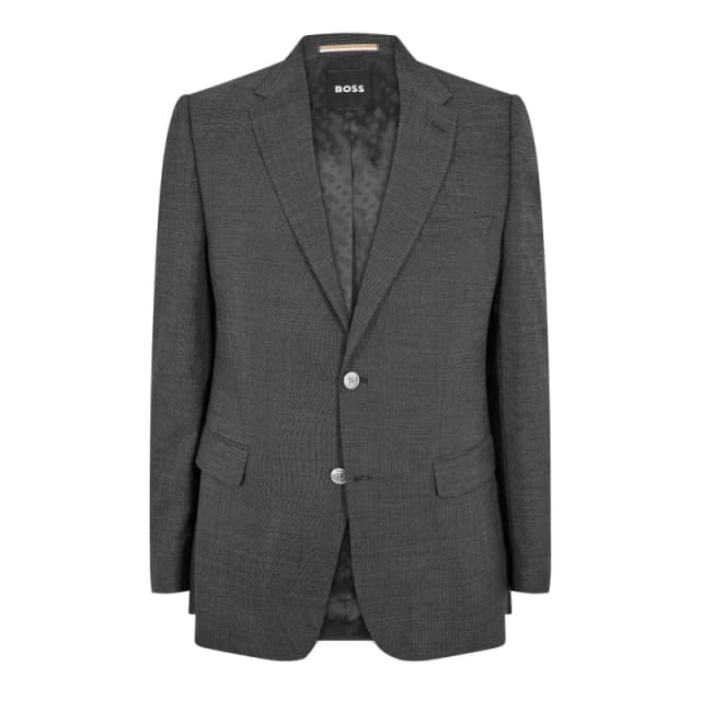 Boss Mens Jasper Mm Formal Jacket Dark Grey male 36 (46)