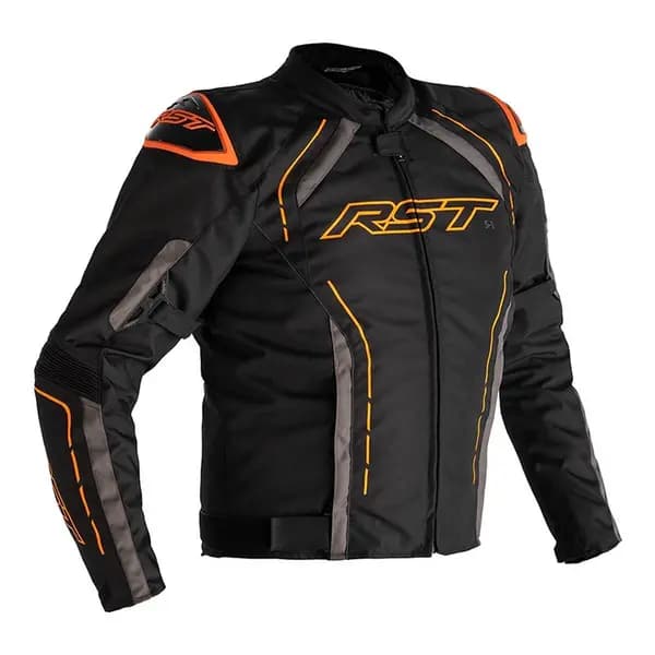 RST S-1 Jacket Black Orange Grey Size 42