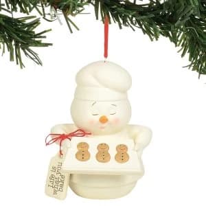 Life Is What You Bake It Snowman Hanging Ornament
