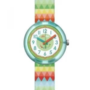 Childrens Flik Flak Sweet Flags Watch