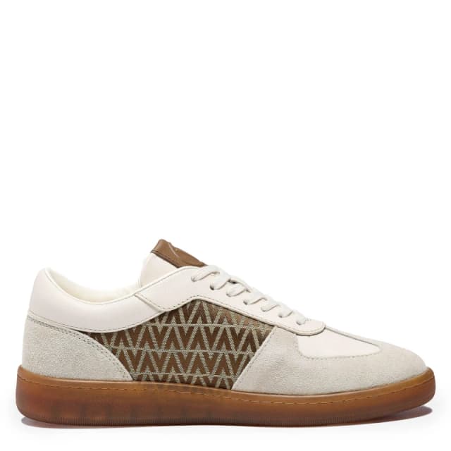 Valentino Womens Margot Low-Top Trainers Beige/Multi female 3 (36)