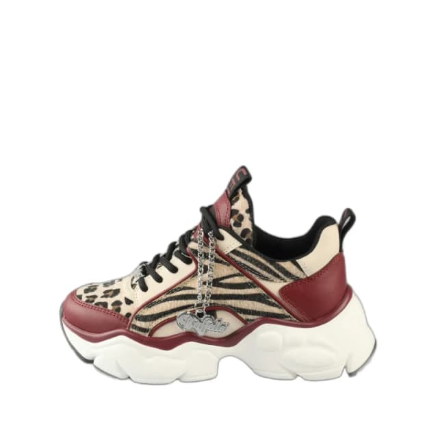 Buffalo Womens Trainers Buffalo Binary Glam Rouge Female 38 1636515
