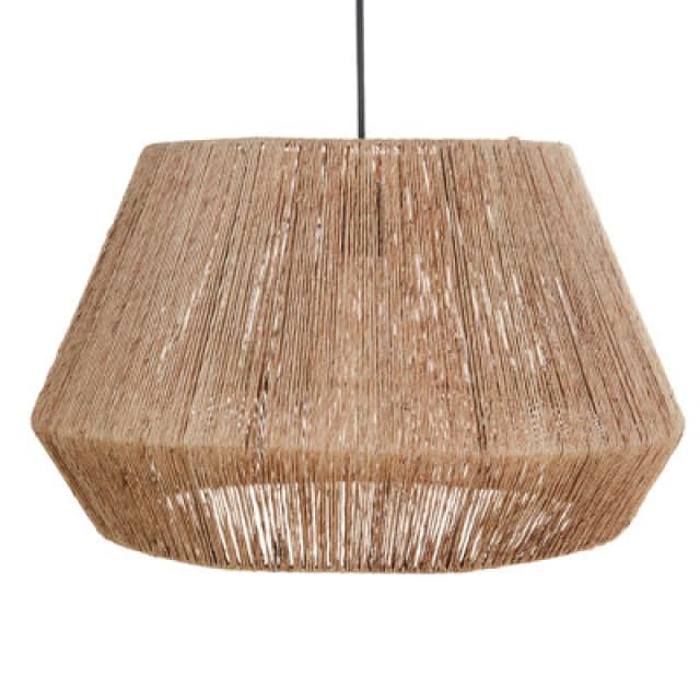 Beliani Pendant Lamp Birau Jute Natural