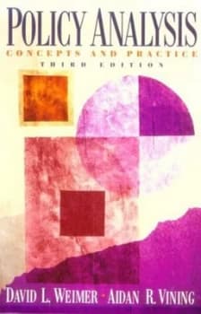 Policy Analysis by David L. Weimer Book