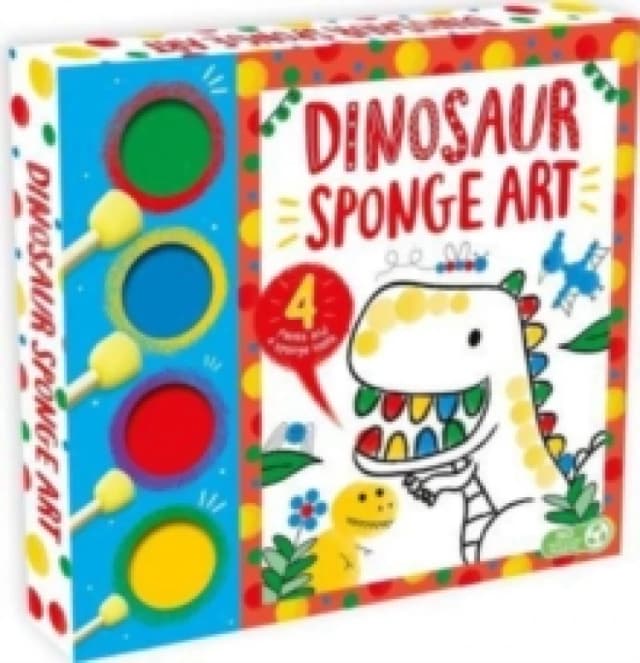Dinosaur Sponge Art Paperback / softback