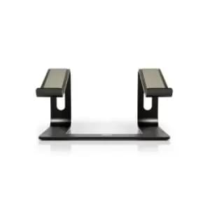 Port Designs 901103 notebook stand 39.6cm (15.6") Aluminium Black