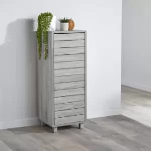 Maia Small Storage Cabinet, Grey Light Grey