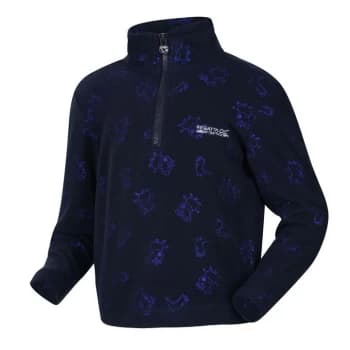 Regatta Peppa Pig Half Zip Fleece - Navy