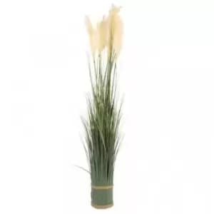 Smart Solar Faux Bouquet - White Pampas 120cm, Decor