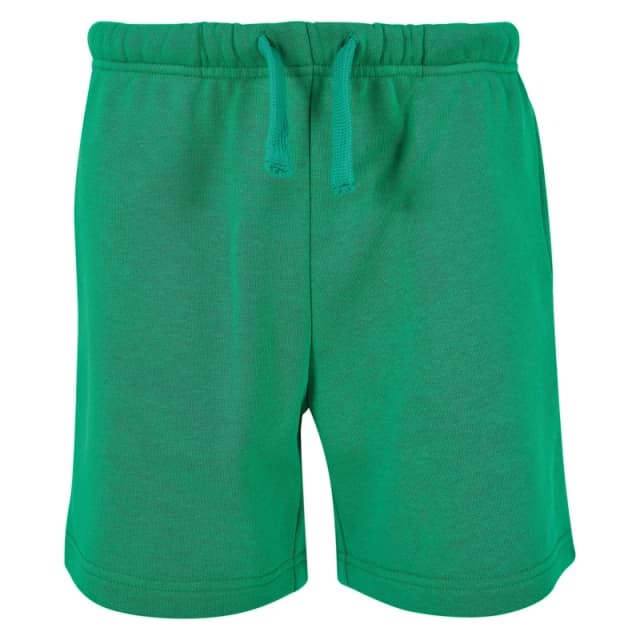 Build Your Brand Basic Sweat Shorts in Light Green Size: 11-12 Years Light Green Unisex 11-12 Years