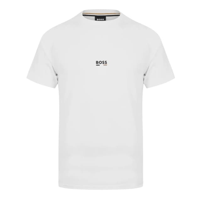 Boss T-Shirt Rn Slim Fit 10249533 0 White 105 male S