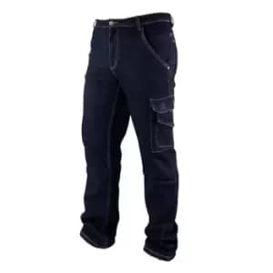 Goodyear Carpenter Stretch Jeans Mens - Blue