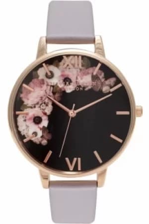 Ladies Olivia Burton Winter Garden Floral Print Watch OB16WG19