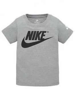 Nike Sportswear Younger Boys Futura T-Shirt - Grey Heather