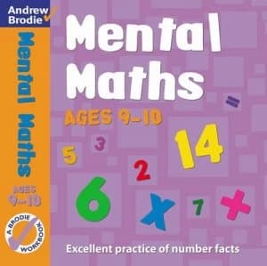 Mental Maths for Ages 9-10 by Andrew Brodie Book