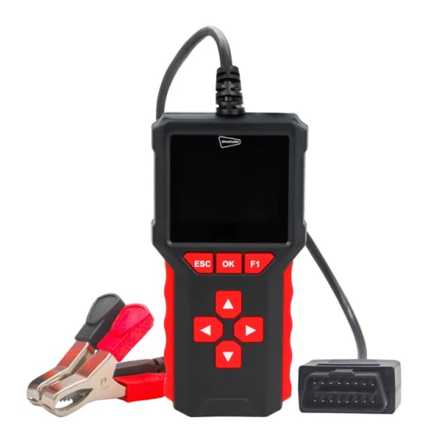 Streetwize 2 in 1 OBDII Fault Scanner with Battery Tester Black unisex One Size