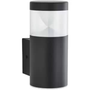 Zinc POLLUX 4W LED Outdoor Wall Light Black
