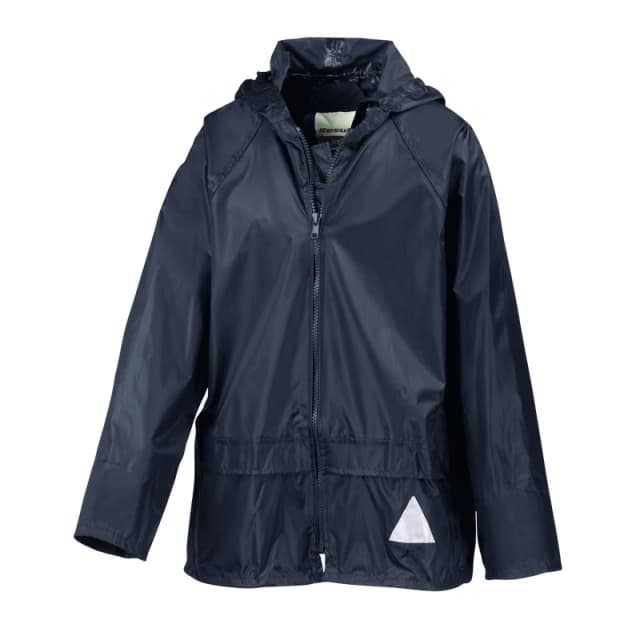 Result Heavyweight Waterproof Rain Suit (Jacket & Trouser Suit) in Navy Size: XS Navy Unisex XS