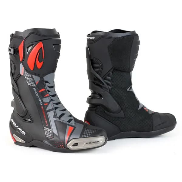 Forma Phantom Black Red Boots Size 43