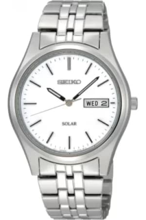 Mens Seiko Solar Powered Watch SNE031P1