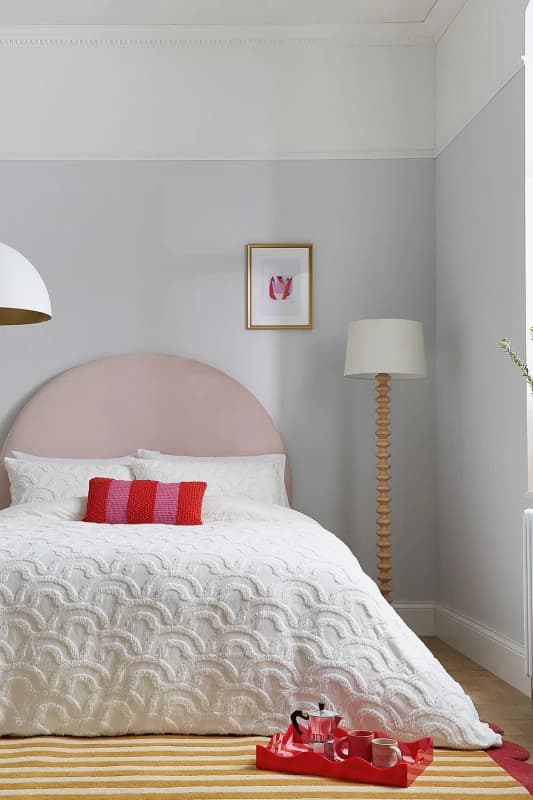 Helena Springfield Helena Springfield 'Annie' Jacquard Duvet Cover Set in White Size: Single White Single Unisex 5016709702218